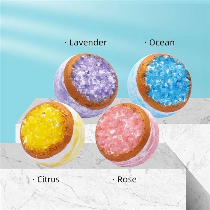 crystal bath bombs