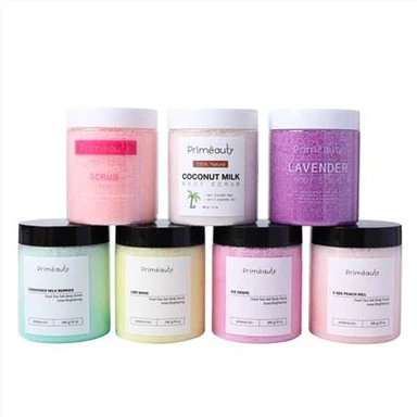 Hindistan Cevizi Sütü Lavanta Limon Şeker Ovma